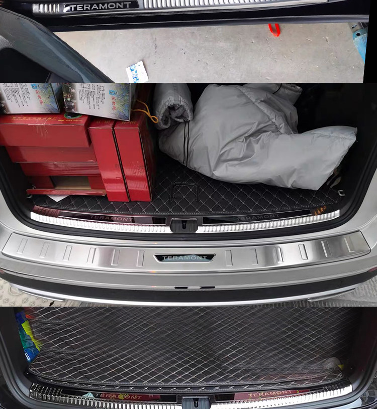 Specially Designed for Volkswagen 17-25 Models: Taurus Threshold Strip, Welcome Pedal, Modified Decorative Trunk Guard, 25 Taurus X