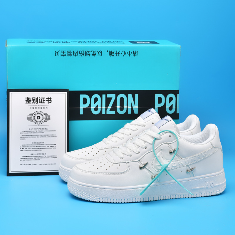 Air Force 1 Women's Low-Top Four-Stripe Sneakers Men's Instant Success Sports Casual Couple Af1 White Shoes Women Air Force 1 Women's Low-Top Four-Stripe Sneakers Men's Instant Success Sports Casual Couple Af1 White Shoes Women