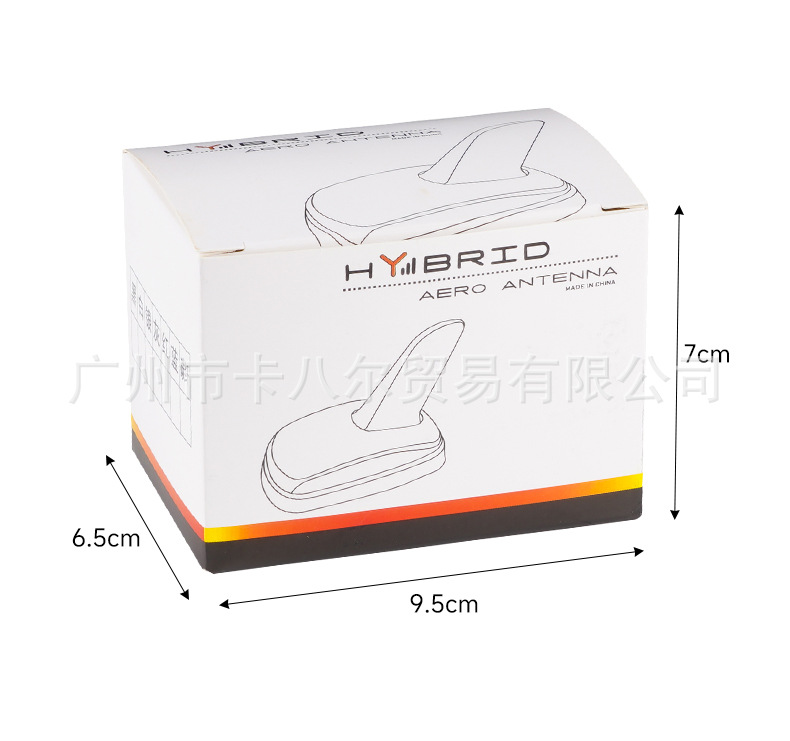 Source Manufacturer Car Modified Carbon Fiber Pattern Antenna Water Transfer Modified Shark Fin Antenna Wireless Roof Antenna