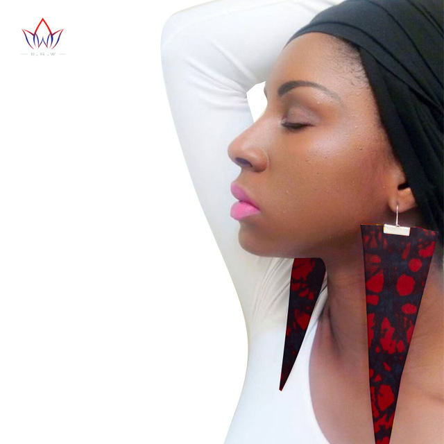 Trendy-Afrikaanse-Stof-Oorbell