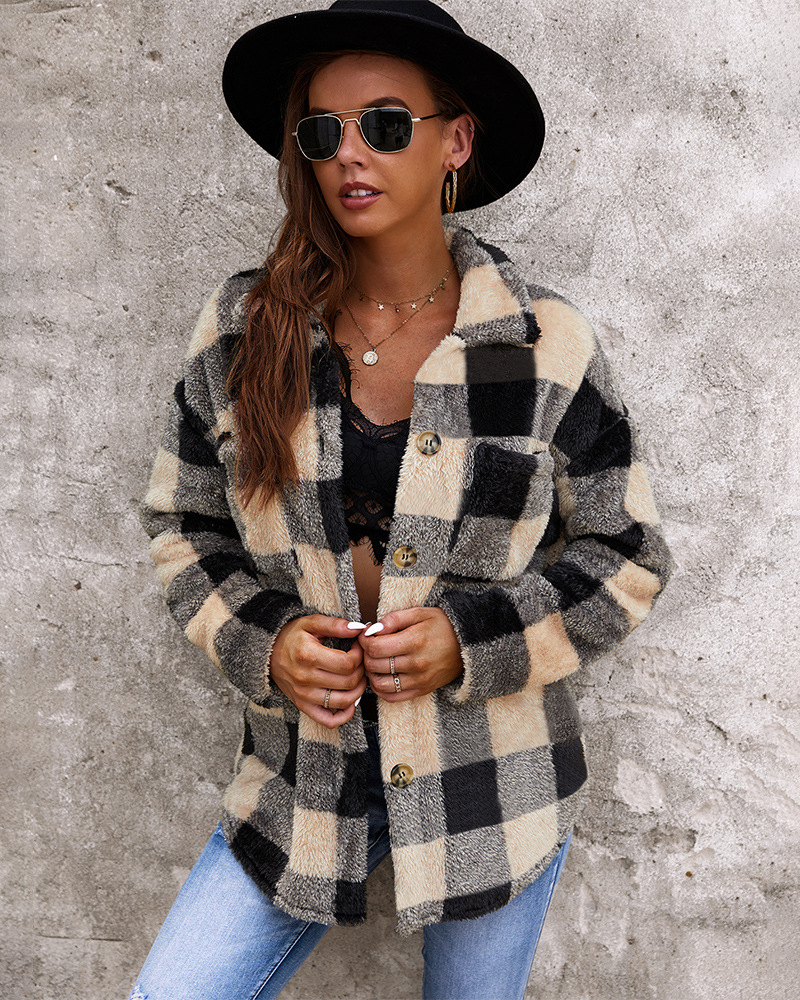 women s plaid cardigans nihaostyles clothing wholesale NSDY73904