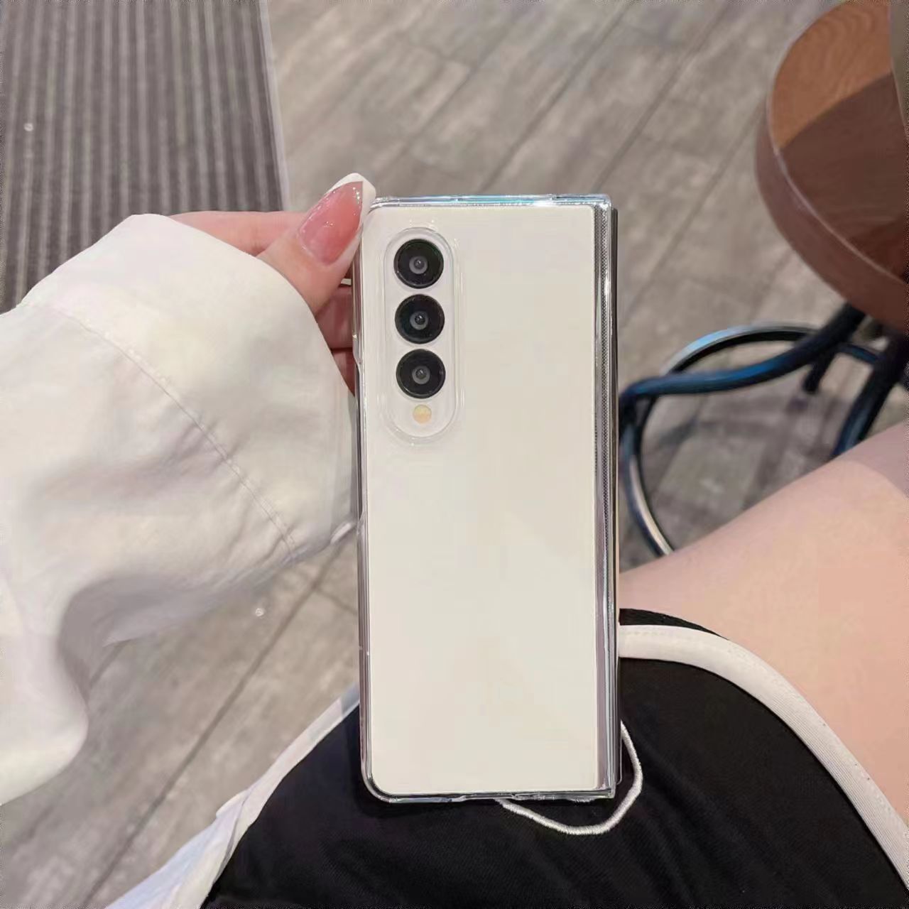 Telefono Samsung Fold7 compatibile con custodia trasparente Fold4 al 70%, protezione per lo schermo Fold5w scontata del 78%_voghion.com