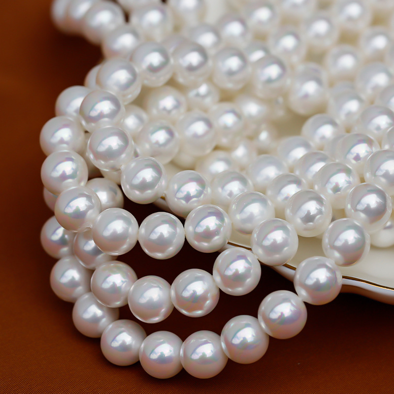 メーカーは南洋貝珠貝殻珠2-12mm施家真珠ビーズ散珠diyアクセサリー卸売りを提供しています。