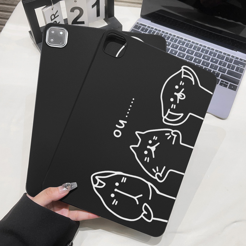Funny Cat-Themed Protective Case for Apple iPad 10.5inch Xiaomi Pad 6 Soft Case Samsung Tab S7 Lightweight