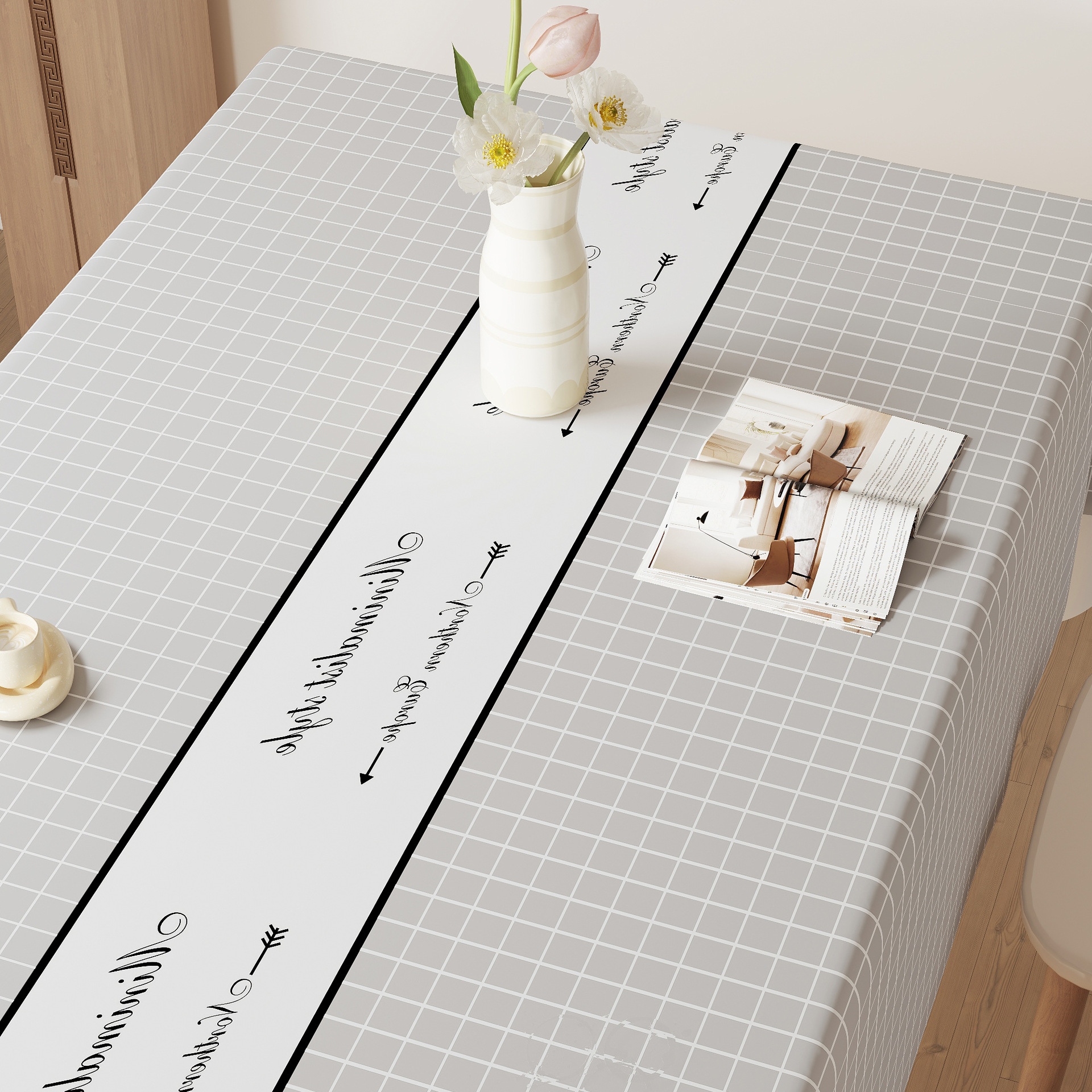 Llevar una cuadrícula gris (respetuosa con el medio ambiente, suave e insípida)