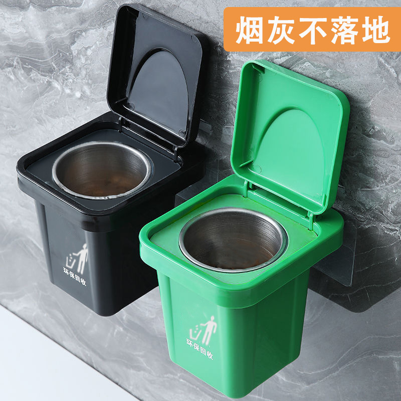 烟灰缸恶搞情趣壁挂式高颜值垃圾桶壁挂家用装饰个性客厅创意摆件