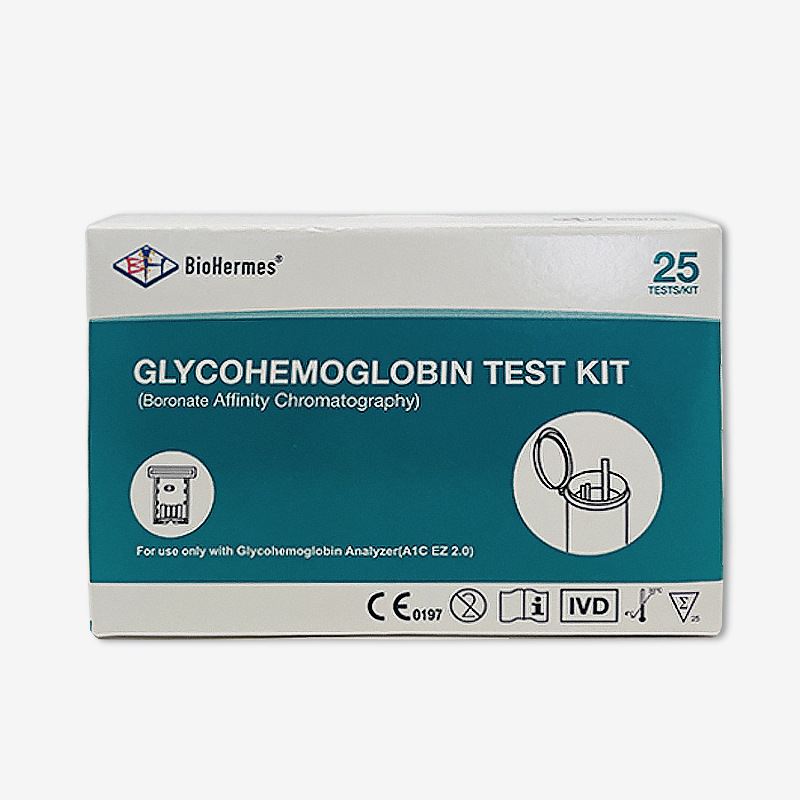 Bioherhes transfronterizo Papel de prueba de hemoglobina glicosilada Botangping Instrumentos de hemoglobina glicosilada en chino e inglés
