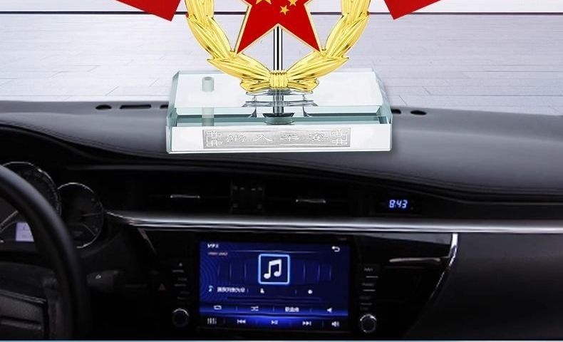 Five-star quality party flag, small national flag for car, office desk, car interior decoration, high-end car flag ornament, small red flag