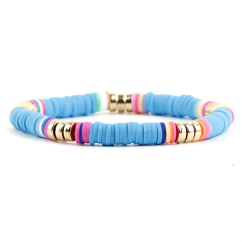 Vacation Multicolor Alloy Soft Clay Wholesale Bracelets display picture 2