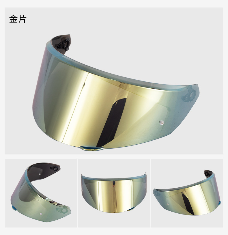 New K3 Motorcycle Helmet Lens Adapted to Upgraded E2206 K3 Helmet Lens Windproof Hd Accessories