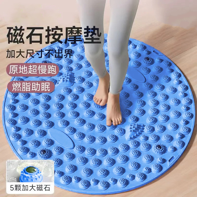 指圧ボードプラスサイズ在庫卸売フットマッサージマット家庭用超痛い足裏ラウンドフットマットつま先圧力ボード|undefined