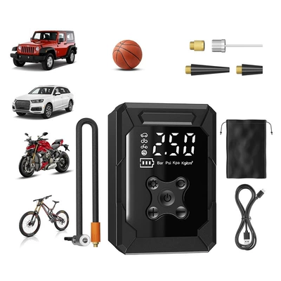 Digital Display Tire Inflator: Hava nasosu