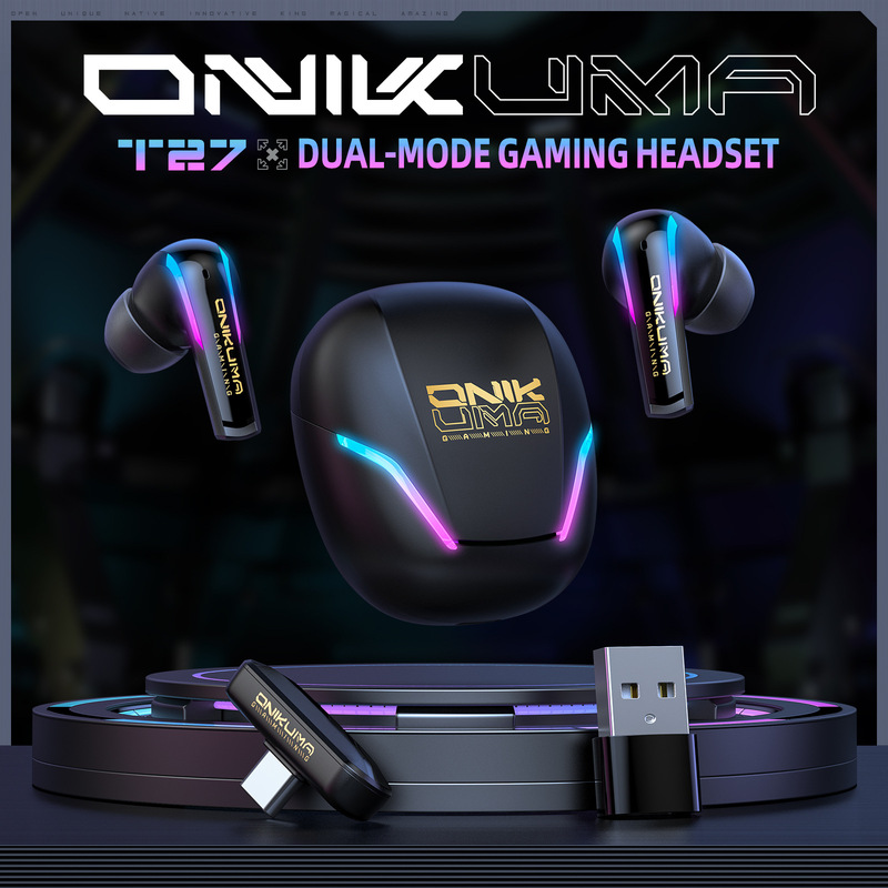 国境を越えた新しい ONIKUMA OWS 完全ワイヤレス Bluetooth ヘッドセット TWS ノイズリダクション高品質 5.3 インイヤーヘッドフォン|undefined