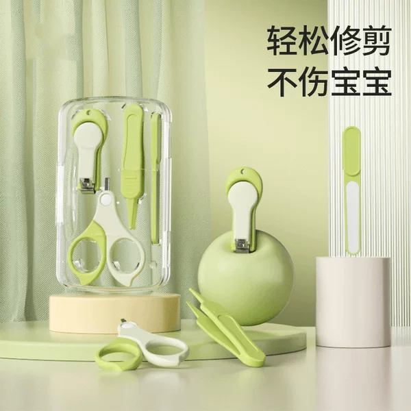 Baby Nail Clipper Set, Anti-Pinch Nail Clippers for Newborns, Children and Toddlers, Portable Care