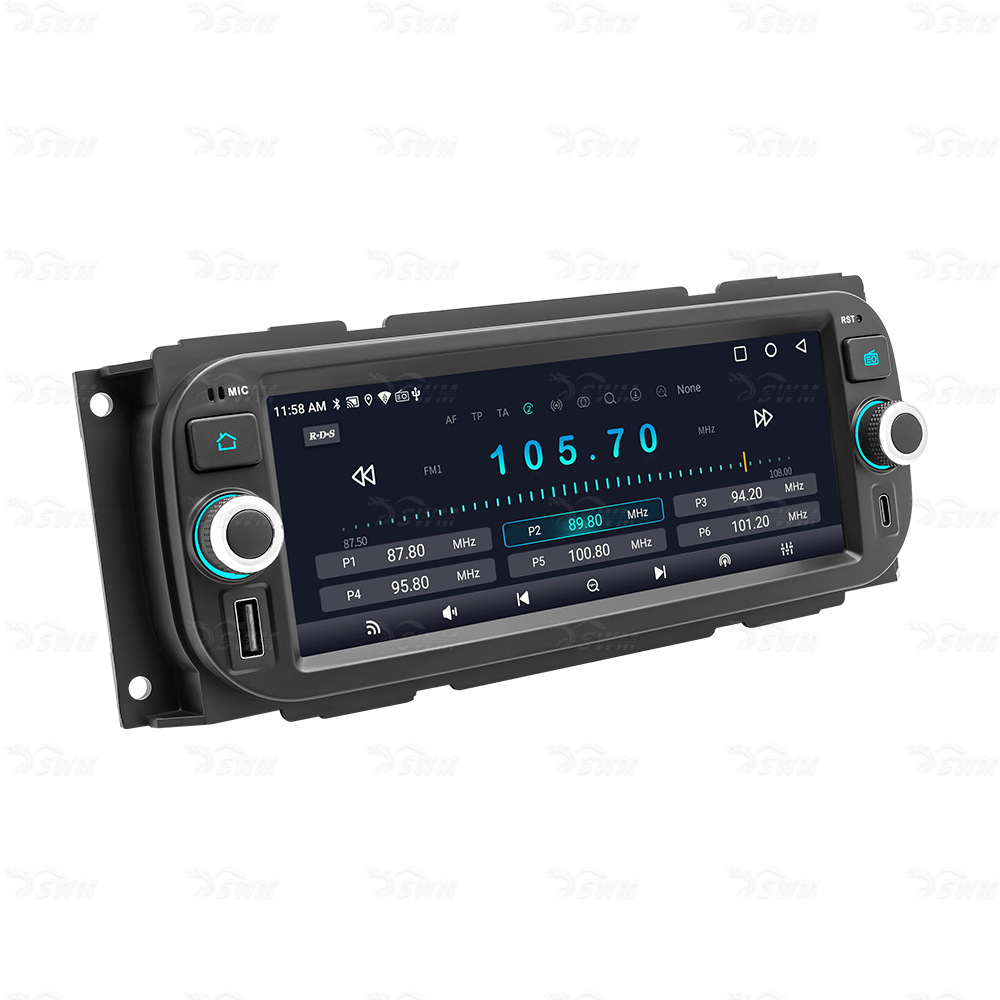 Aplicable para Chrysler Jilong Smart Android Navigation Control Central GPS Car Radio