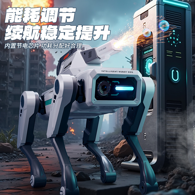 Inteligente AI Máquina Cámara de Perro Inteligencia Artificial Programación Robot Juguetes de control remoto para niños Puzzle Regalo de Año Nuevo
