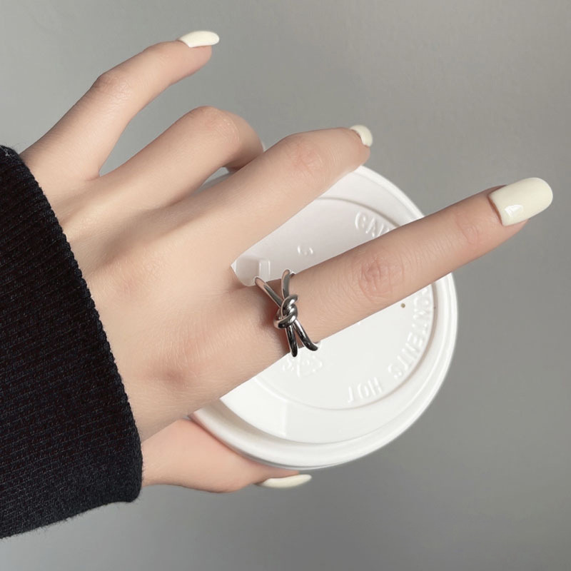 12g Weight Rings Classification Adjustable Ring Size 1 Piece Quantity Simple Style Korean Style Geometric Copper Plating Rings