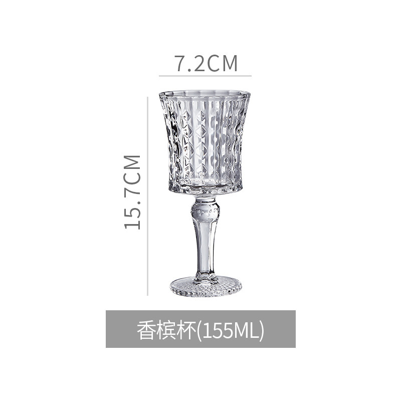 Vaso de vino de diamante pequeño