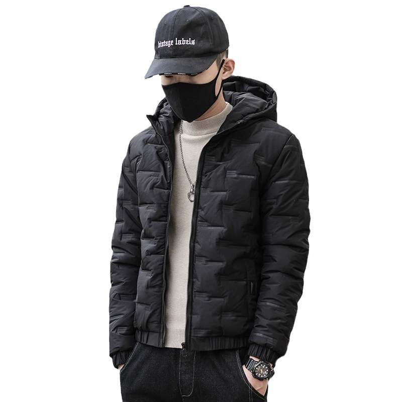 Мужская зимняя утепленная Теплая стеганая куртка с хлопковой подкладкой 2023 года, новая пуховая куртка с хлопковой подкладкой больших размеров, модное пальто для полных мужчин