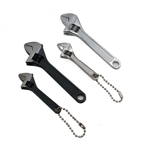 Mini adjustable wrench 2.5/4/6/8/10/12 inch multi-functional opening flexible compact mini tool