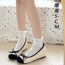 温柔芭蕾瓢鞋平底鞋法式糖果软底银色新中式红色单鞋春小香风女鞋