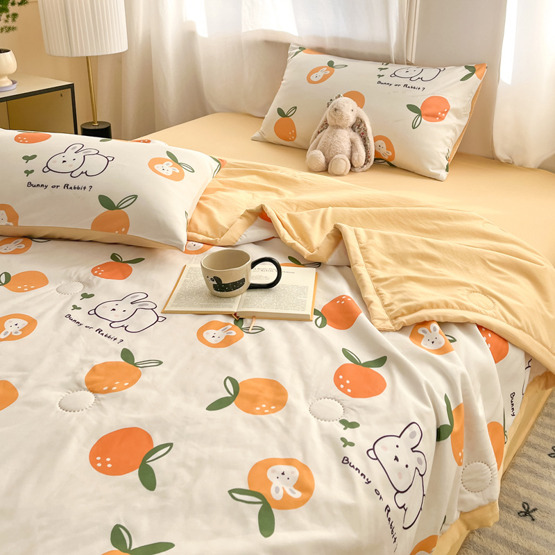 Colcha de verano fresco de verano, edredón de aire acondicionado para niños, edredón de verano de jardín de infantes, lavable a máquina 2025 nuevo