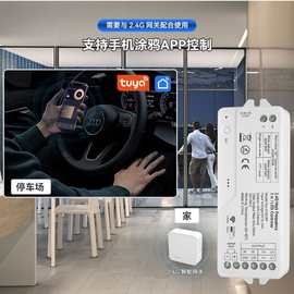 全网无噪声高频2.4G控制器CH21RF调光单双色LED控制器可遥控控制