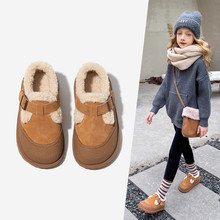 Ůͯ����Ь�Ӄ�ͯ2025�ﶬ���¿�ѩ��ѥ�ӽq����ëë�������ů