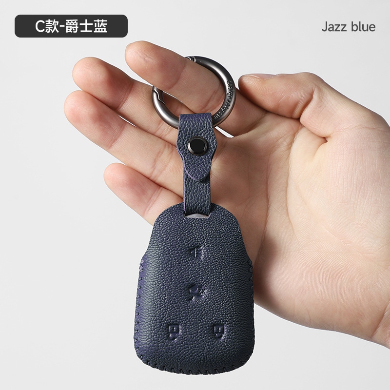 C타입 - 가죽버클 [재즈블루]