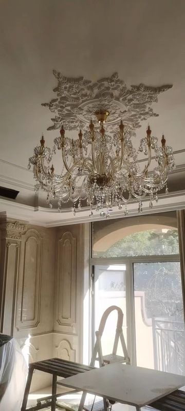 新型シンプル現代水晶灯シャンデリアヨーロッパ式結婚祝いLEDろうそく寝室レストラン客間灯具卸売り|undefined