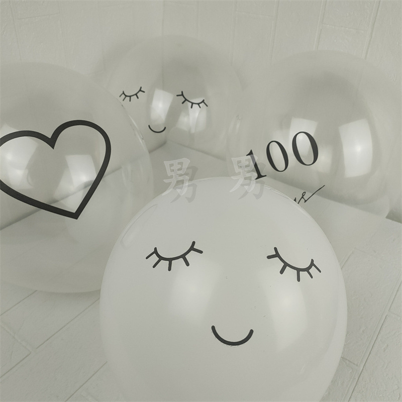 Baby 100 weather ball HAPPY100DAY Birthday Happy Mori Small Fresh…