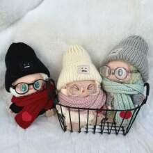 17cm����������·�ů��ë�����b耳׿�labubu����ñ�Ӈ�����Q