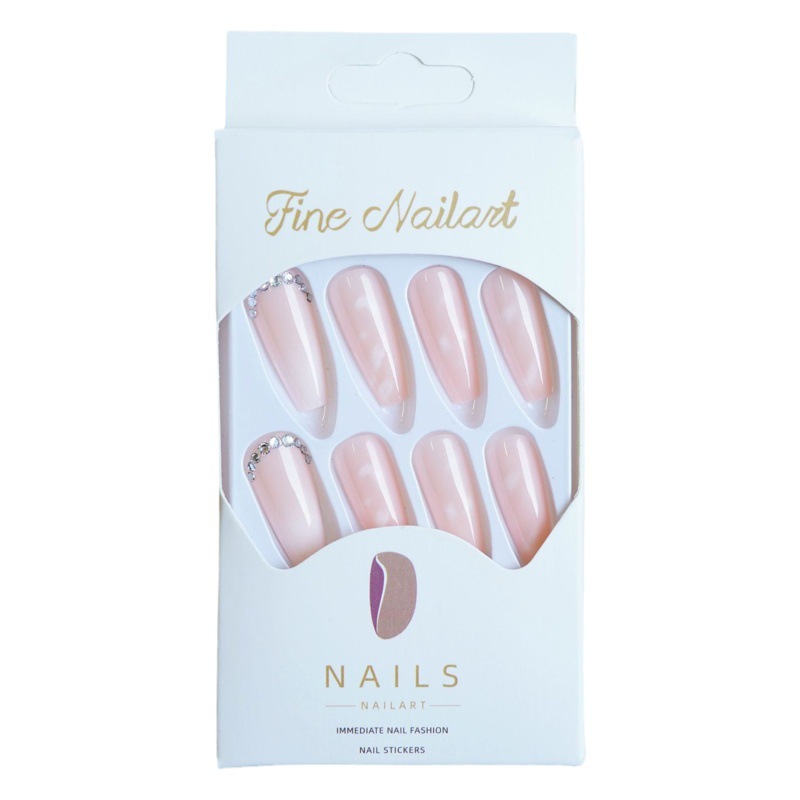 Z-08 marmolado pieza de uñas falsa floreciente desgaste transfronterizo pieza de esmalte de uñas parche de uñas 24 piezas pieza de uñas al por mayor