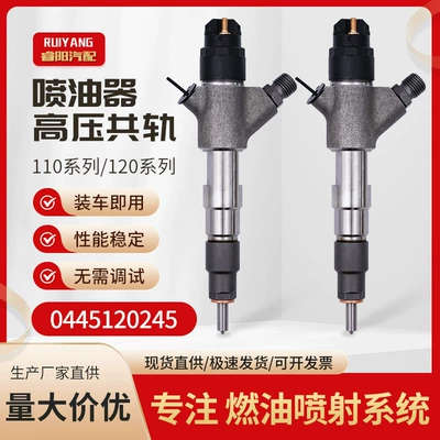 0445120245 common rail injector is suitable for GAZ Sadko engines, supplied directly from the manufacturer, with stable quality (Oil pump, nozzle)