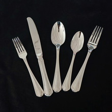 304不锈钢刀叉勺创意花纹酒店牛排刀叉甜品蛋糕勺沙拉叉酸奶勺匙
