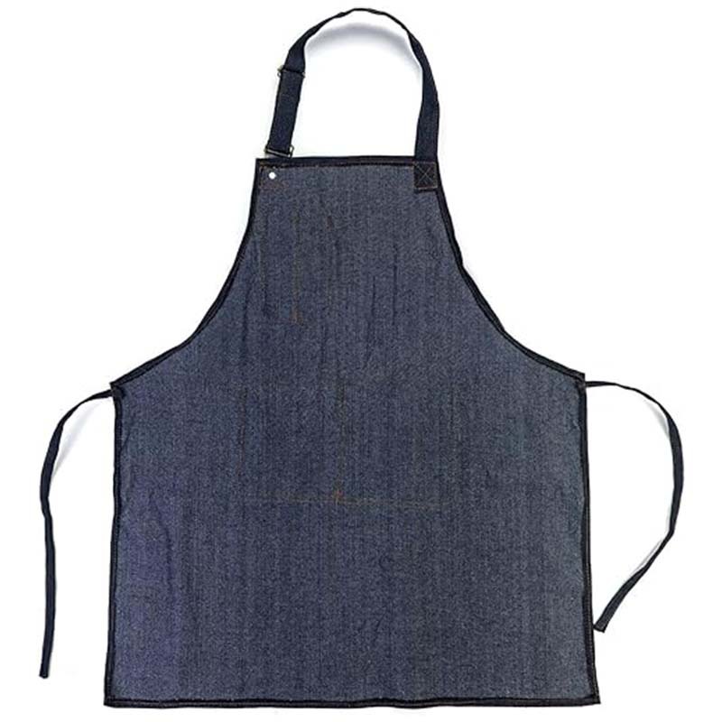 Transfronterizo Amazon delantal vaquero barista barbería ropa de trabajo delantal hombre y mujer cocina doméstica al por mayor personalizada