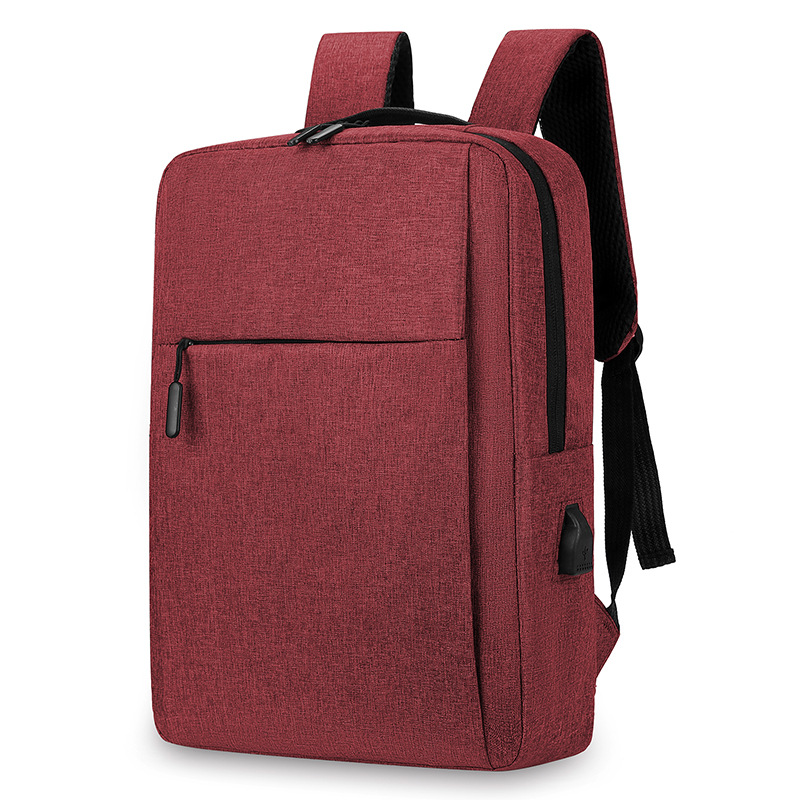 Mochila para computadora de gran capacidad, mochila con impresión de logotipo, mochila con carga, mochila informal de negocios, fabricante de regalos