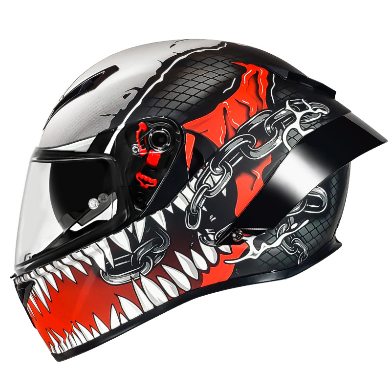 3C certificado casco de la motocicleta de fábrica al por mayor DOT Comercio exterior casco Nacional Estándar Clase A Four Seasons Universal