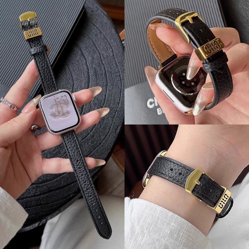 Suitable for Huawei Fit4 Watch Strap Fit4Pro Watch Pebbled Leather Watch Fit3 Wrist Strap Autumn and Winter Women