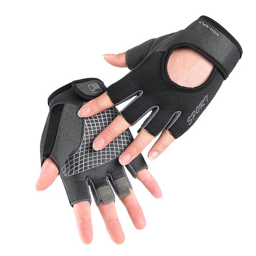 Fitness gloves Q9073 half-finger summer women's lightweight outdoor sports cycling men's horizontal bar dumbbell equipment training