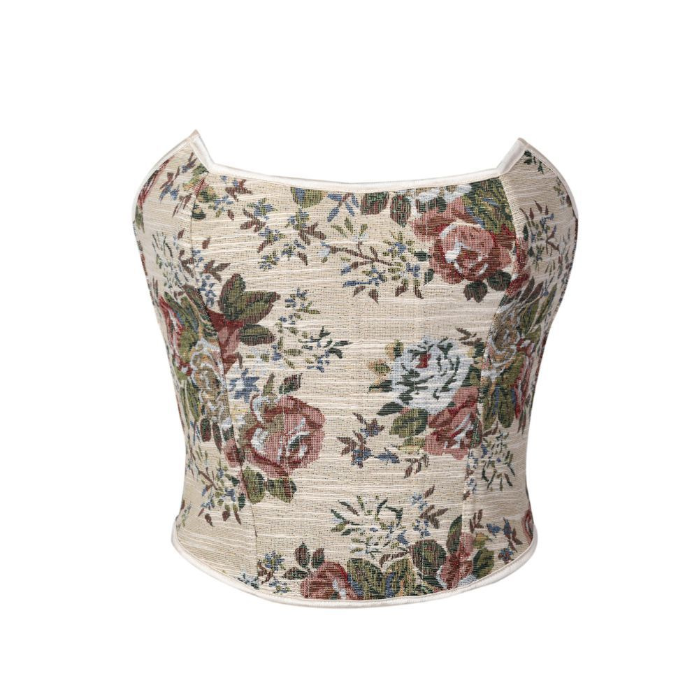 Nuevo retro rosa impresión pectoral hueso de pez camisa de mujer Amazon AliExpress suministro de comercio electrónico transfronterizo