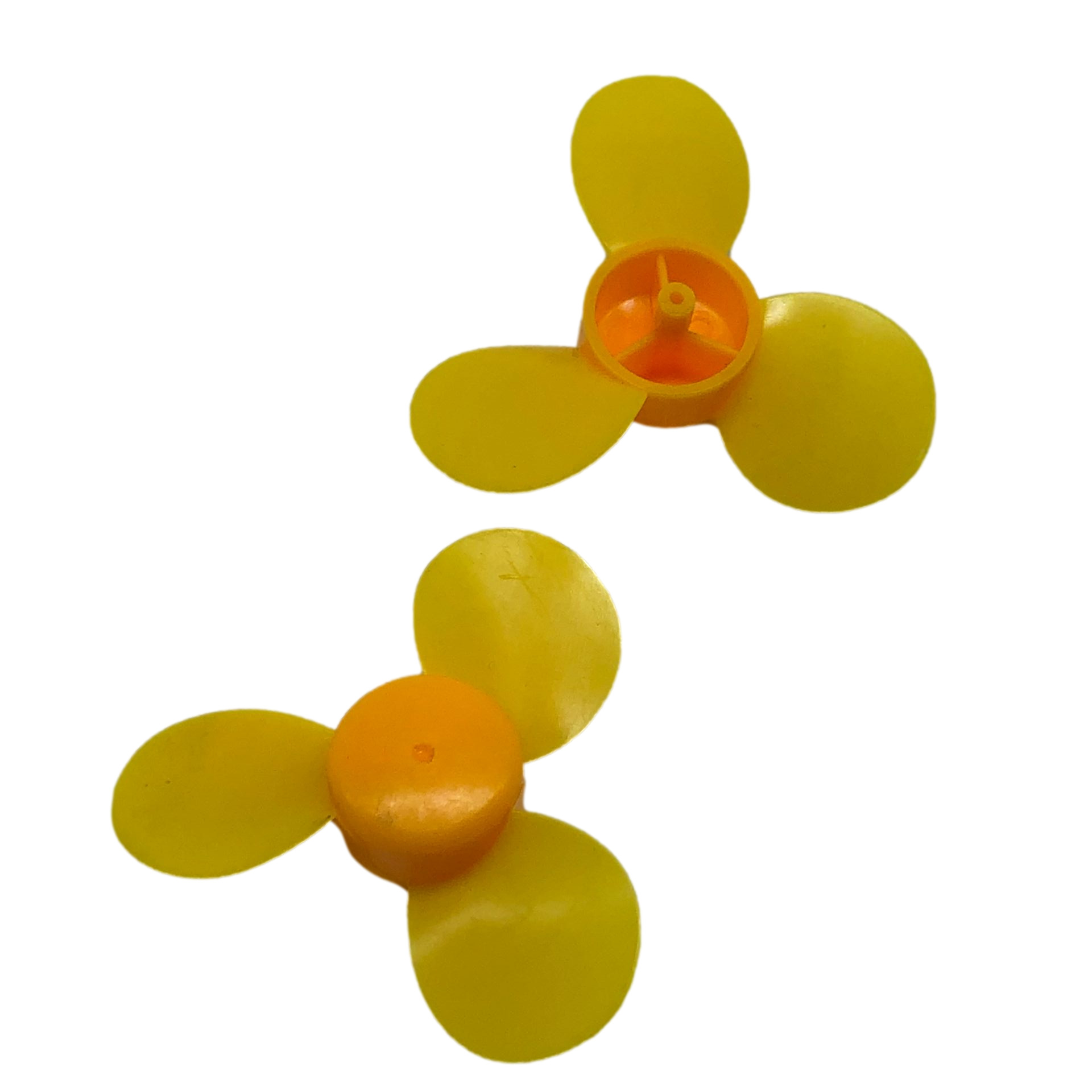 Φ743Y2A软黄 扇叶 软扇叶 螺旋桨 一体软桨风叶科技积木零件1902