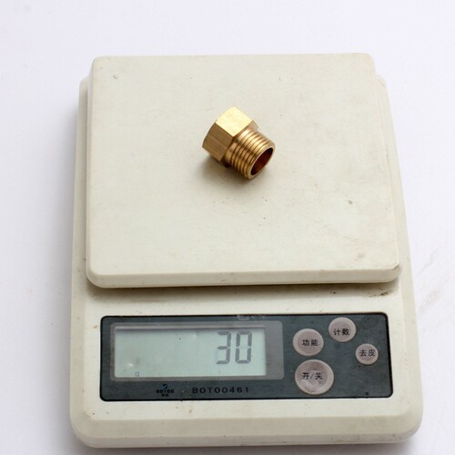 4 points copper direct copper inner and outer wire core filling 4 points inner and outer wire copper pipe fittings joint 30g manufacturer production and wholesale