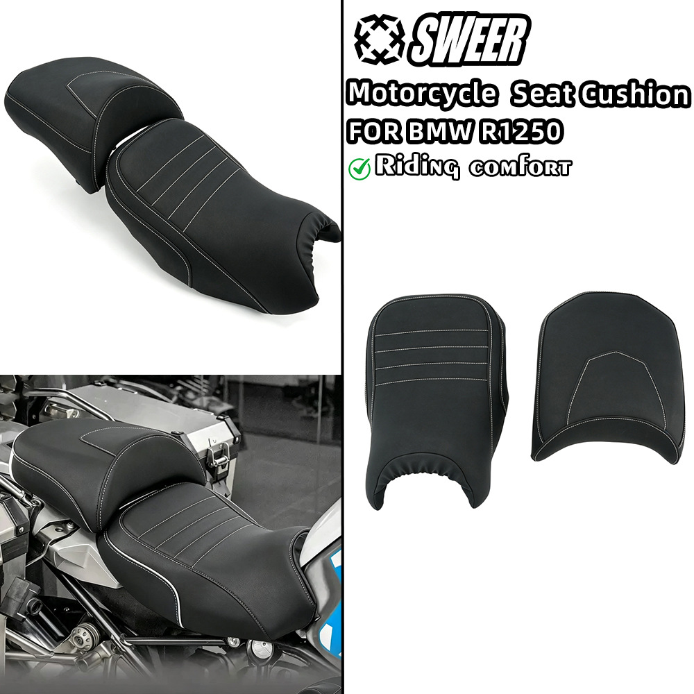 Suitable for 19-23 BMW R1250GS motorcycle modified seat cushion assembly, comfortable and soft seat cushion assembly