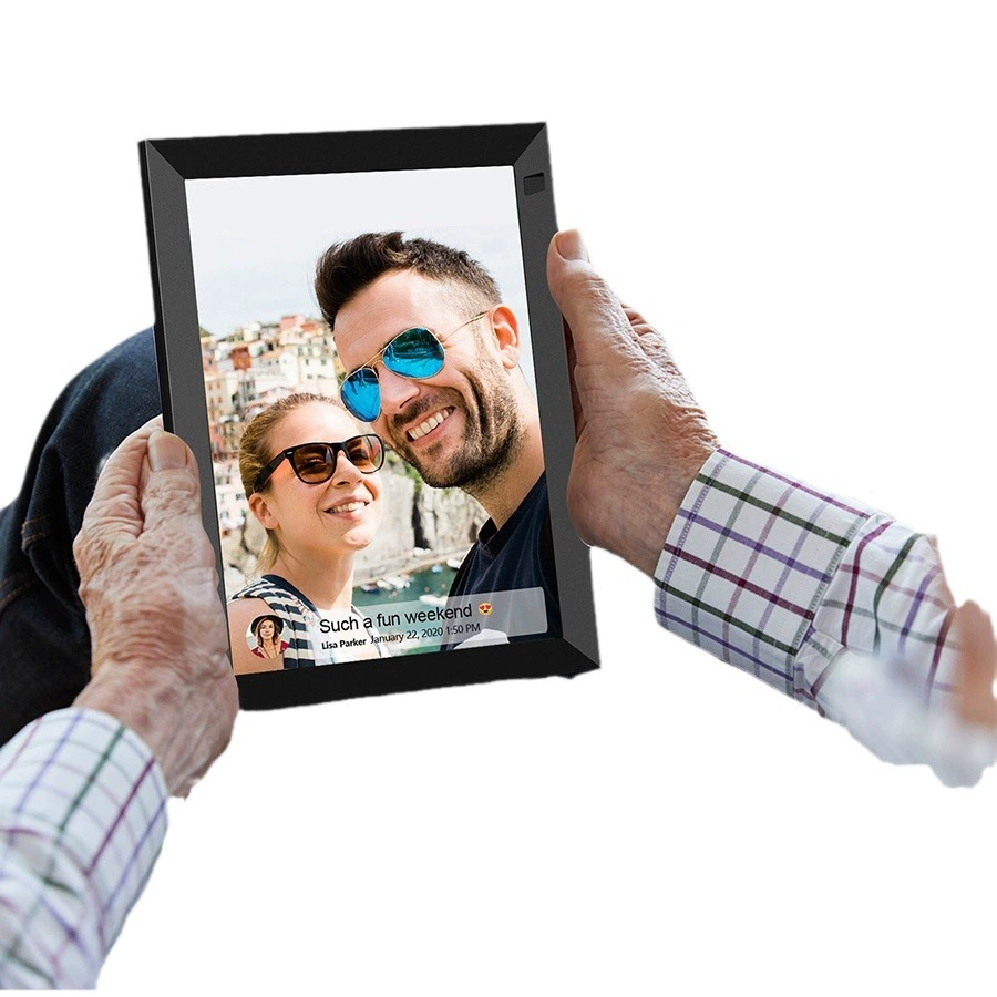 10-дюймовый WIFI сенсорный цифровой фоторамки электронного фотоальбома Amazon популярный трансграничный выбор с памятью