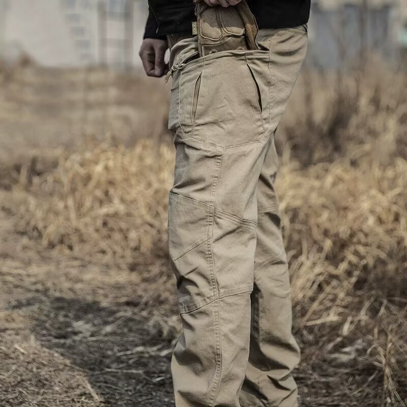 2026 Independent Brand Summer Men's New Sports Trendy Solid Color Jogging Cargo Pants Casual Versatile Long Pants in Stock
