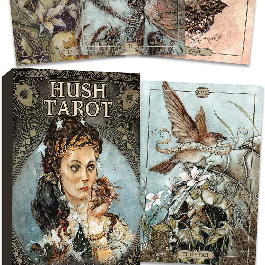 全英文 Hush Tarot Cards 安静塔罗牌