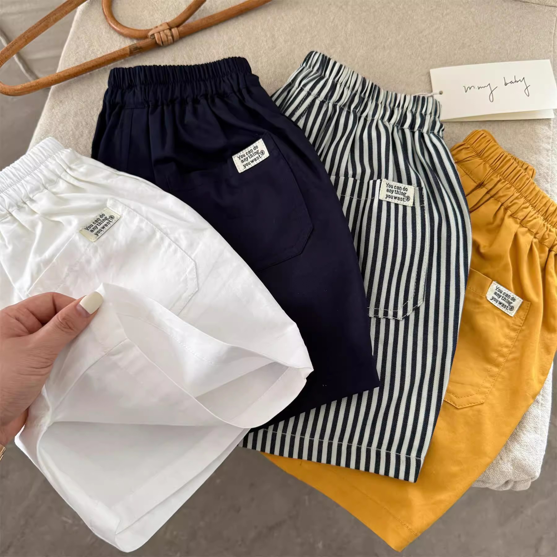 Children's shorts for men and women
