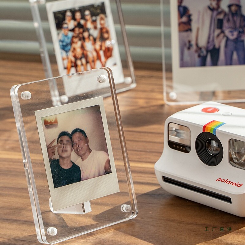 Polaroid Gogen2 Polaroid Acrylic Photo Frame Polaroid Go Photo Paper Storage Frame