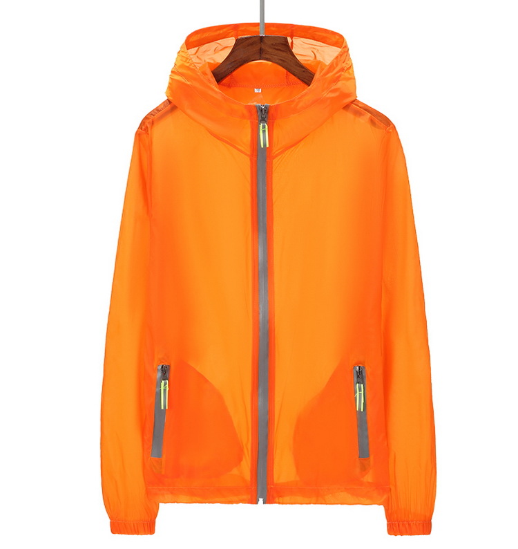 Cremallera reflectante para hombres talla grande ropa de protección solar pareja ropa de piel al aire libre ropa de pesca imagen impresa logo image 13